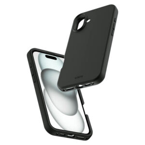 Avana Velvet MagSafe Case iPhone 16 – Black 10ft Drop Soft-Touch Velvet (AP6N-AVSIK-BLCK)