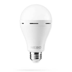 NEBO BLACKOUT BACKUP - Emergency Light Bulb, Up to 12 Hour Run Time without Power (NEB-ARE-0003)