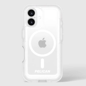 Pelican Protector MagSafe Case for Apple iPhone 16 - Clear (PP054358)