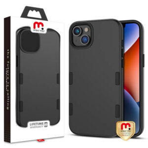 MyBat Pro TUFF Subs Series Hybrid Case for iPhone 14 Plus - Black (RIP14MCSF2TS001)