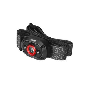 NEBO MYCRO Red USB Rechargeable Headlamp, 110 Lumen with Turbo Mode (NEB-HLP-1003)