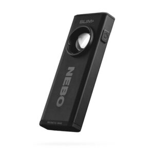 NEBO SLIM+ 700 Lumen USB Rechargeable Pocket Light with Red Laser Pointer and Power Bank (NEB-WLT-0005)