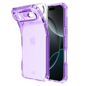 Itskins Spectrumr Clear Case for Apple iPhone 17 Air - Light Purple (AP7R-SPECM-LIPP)