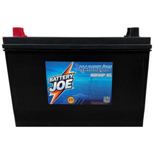 Battery Joe Group 31 Marine Deep Cycle Battery – Heavy Duty, 750CCA, 205RC, 1 Year Warranty (BJ31DC-HD)