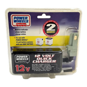 Fisher Price Power Wheels H7461 12V 2.5A Quick Charger with Built-in LED Indicator (H7461)