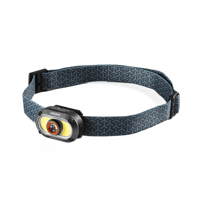 NEBO MYCRO 500+ USB-C Rechargeable Headlamp and Cap Light with 500 Lumen Turbo Mode, Spot & COB Flood (NEB-HLP-1005)