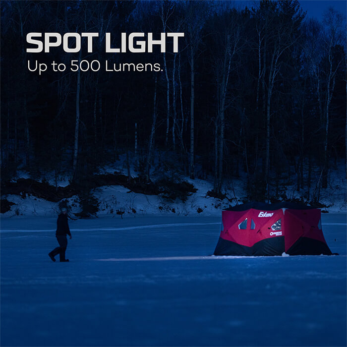 NEBO MYCRO 500+ USB-C Rechargeable Headlamp and Cap Light with 500 Lumen Turbo Mode, Spot & COB Flood (NEB-HLP-1005)