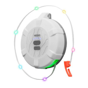 NEBO LUNA 400+ 400 Lumen USB-C Rechargeable Lantern with 26ft RGB Color String Light (NEB-LTN-0011)