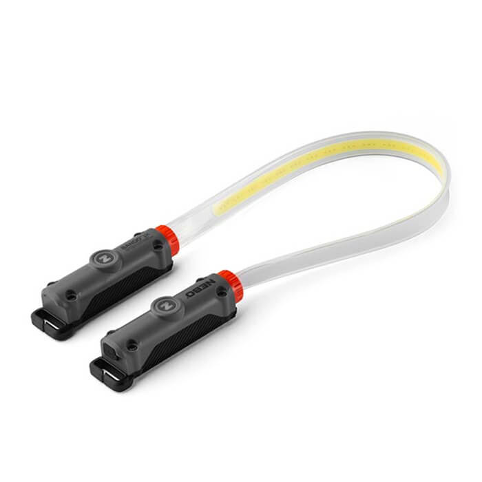 NEBO Bando 1K 1000 Lumen Rechargeable Automotive Work Light with Flexible COB LED Band, Magnetic Bases (NEB-WLT-0034)