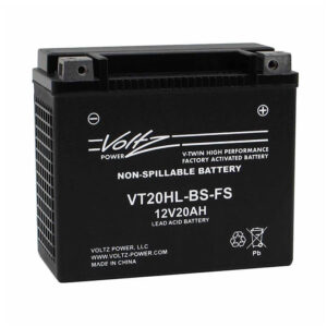 Voltz VT20HL-BS AGM Powersport Battery - Group 20HL Factory Activated (VT20HL-BS-FS)