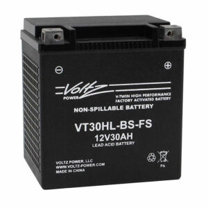 Voltz VT30HL-BS AGM Powersport Battery - Group 30HL Factory Activated (VT30HL-BS-FS)