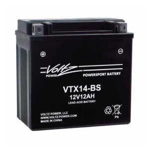 Voltz VTX14-BS AGM Powersport Battery - Group 14 Sealed Maintenance Free (VTX14-BS)