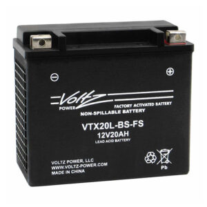 Voltz VTX20L-BS AGM Powersport Battery - Group 20L Sealed Maintenance Free (VTX20L-BS)