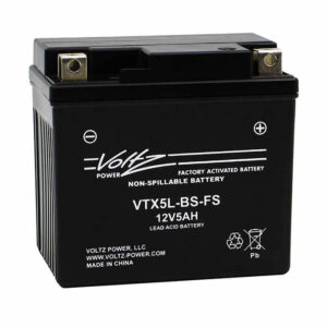 Voltz VTX5L-BS AGM Powersport Battery - Group 5L Sealed Maintenance Free (VTX5L-BS)